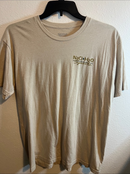 Naci h20 sports Other - Men's Fish Short Sleeve T-Shirt in Light Beige